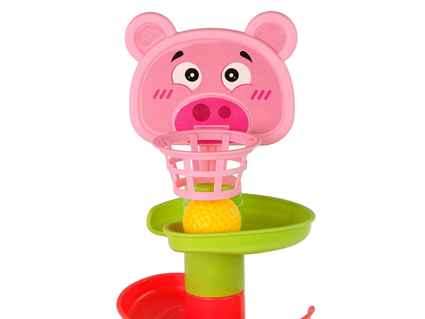 Educational Ball Slide 6 Levels Pig Basket Sorter