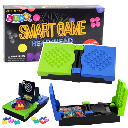 Educational Logic Game Head to Head Balls Patterns Cards