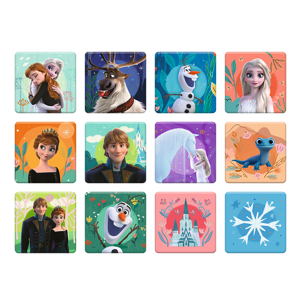 Puzzle - 2in1+Memos - Prinzessinnen in ihrem Land Disney Frozen 2 93335