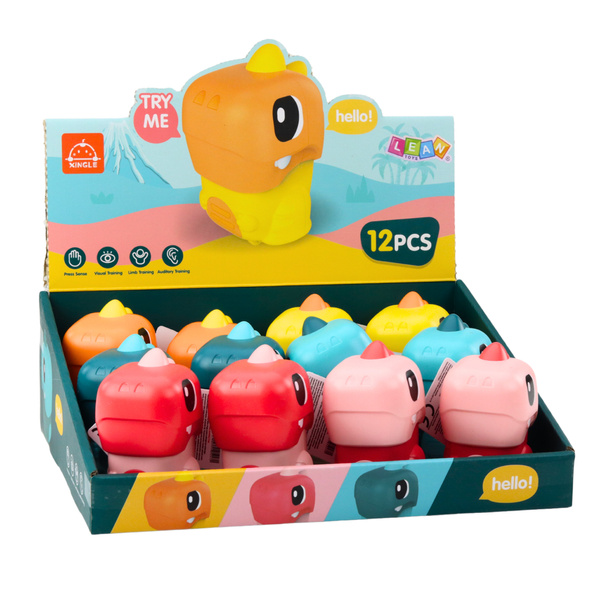 Motorisierter Aufsitz-Dinosaurier mit Bewegungsaktivierung für Kleinkinder