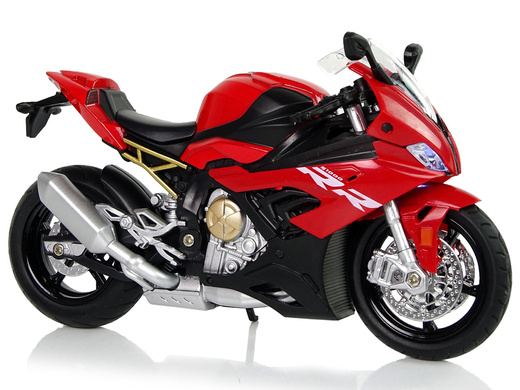 Motorrad Modell BMW S1000RR Rote Sounds Lichter