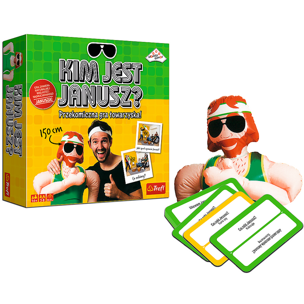 Game Who is Janusz? Trefl 02378