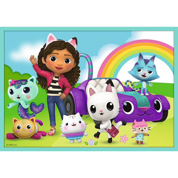 Puzzle - 10 in 1 - In the world of Gabby - Universal Gabby"s Dollhouse Trefl 96003