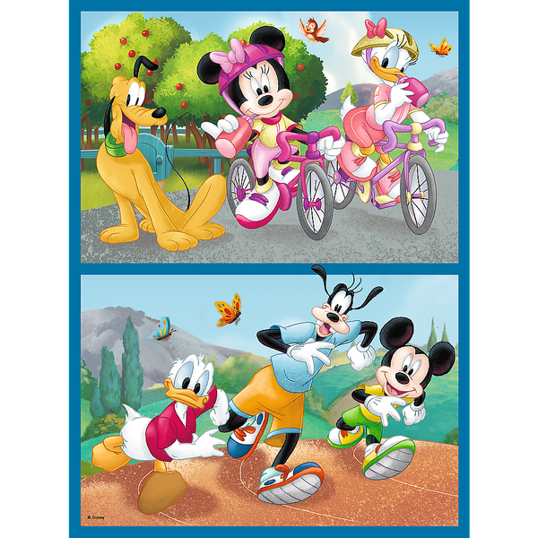 Puzzle - 2in1 + Memos - Treffen Sie die Helden von Disney Trefl 93344
