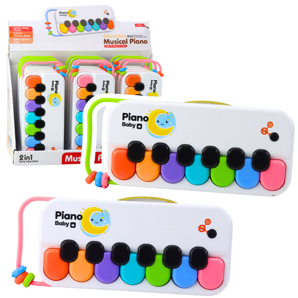 Educational Musical Piano For Children Interactive Colorful Beads