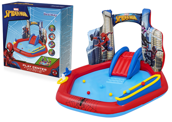 Spider Man Inflatable Playground 211 x 206 x 127 cm Bestway 98793