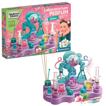 Science & Play Perfume Laboratory Deluxe Polish Language Clementoni 50396
