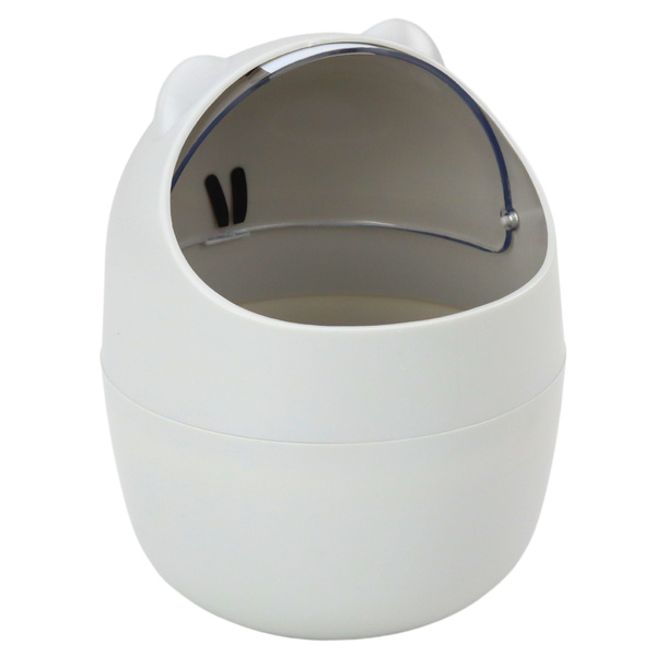 Mini Teddy Bear Basket for Desk Table Graphite Gray 1L 16cm