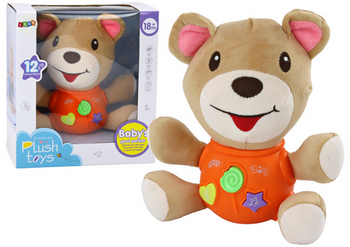 Teddybär Interaktiver Teddybär Orange Spielend 23 cm