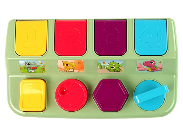 Animal Dinosaurs Toddler Pop-up Dexterity Toy.