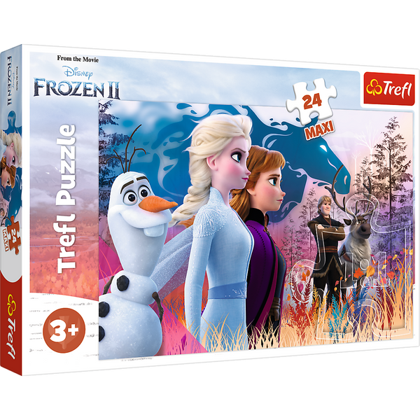 Puzzle - "24 Maxi" - Magische Reise Frozen 2 Trefl 14298