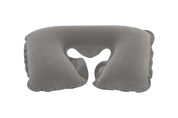 Dmuchana Poduszka Podróżna 46 x 28 cm Rogal Szara Bestway 67006
