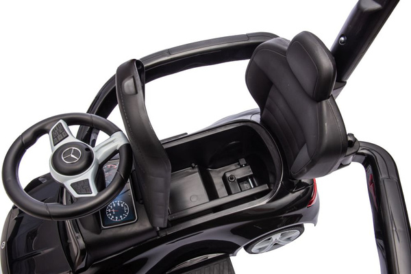 Ride-on with Pusher Mercedes 3in1 Black
