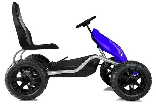 Pedal Gokart B012 Inflatable Wheels Blue