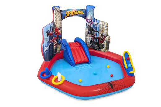 Spider Man Aufblasbarer Spielplatz 211 x 206 x 127 cm Bestway 98793