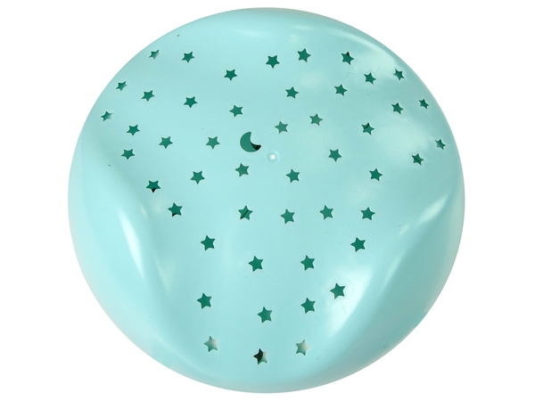 Crib Carousel Projector Remote Control Melodies Animal Sounds Blue