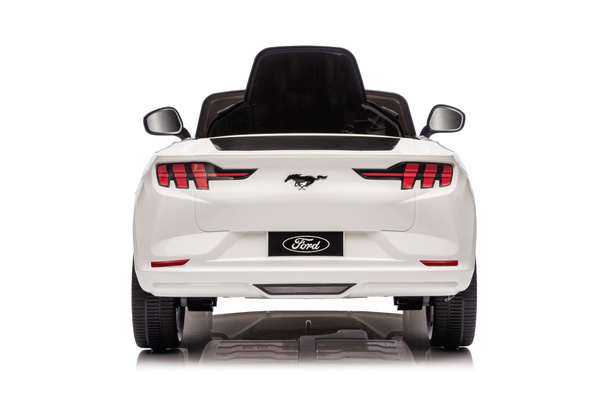 Ford Mustang Mach-E White 24V Battery-Powered Car