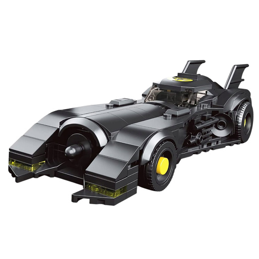 Superhero Race Car Building Blocks Black 409 pcs.
