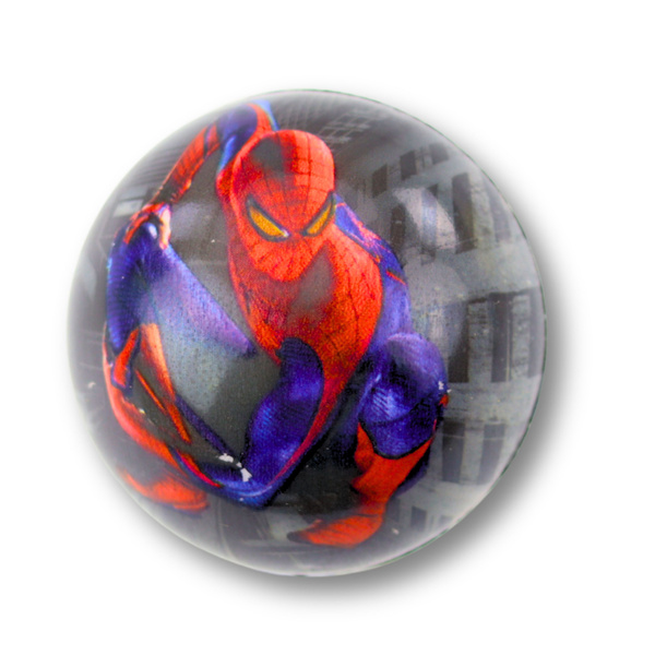 Foam Ball for Bouncing Fun Superhero Spider 6.5 cm