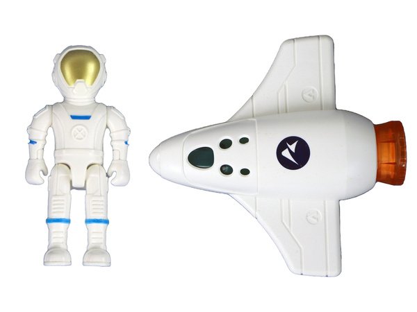 Space Mission Space Set Rocket Cosmonaut Cosmos 4 ELEMENTS