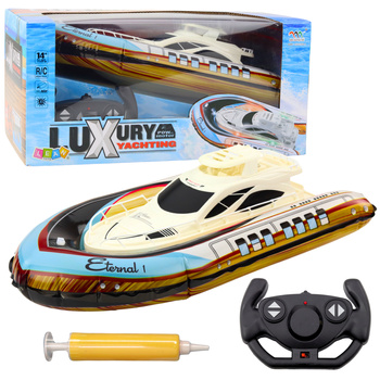 Luxury Yacht Boat Inflatable Remote Controlled RC LED Lights