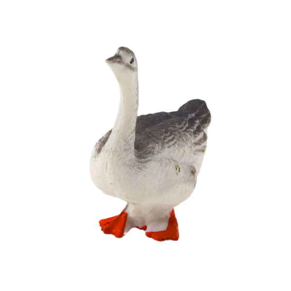 Set of Mini Figures Cow Horse Pig Dog Chicken Goose 3-5cm 6pcs.