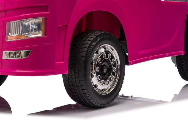 Batteriebetriebenes Auto Scania 500R HL698 Pink 4x4