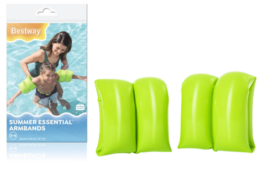 Inflatable Green Armbands Bestway 20cm 32005