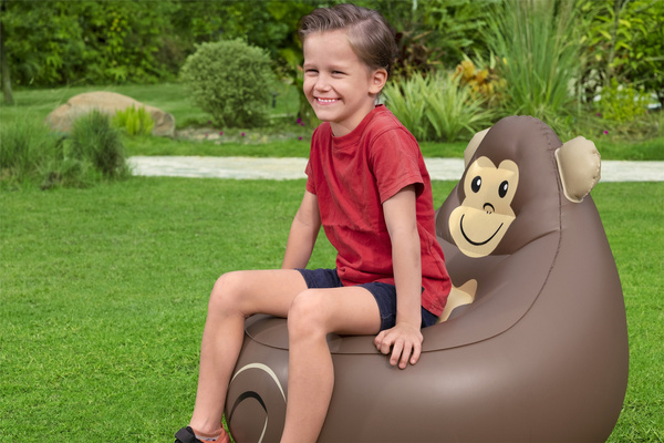 Inflatable Armchair Monkey 72 x 72 x 64 cm Bestway 75116
