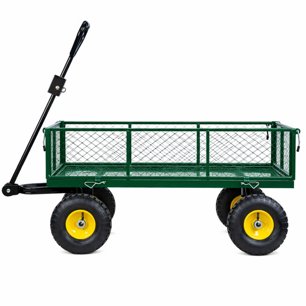 Faltbarer Gartentransportwagen, Stahlanhänger, 200 kg