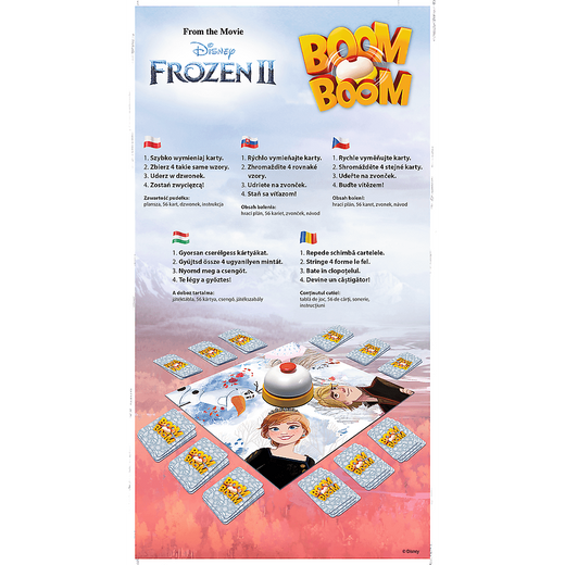 Gra zręcznościowa Boom Boom Kraina Lodu II Trefl 01912