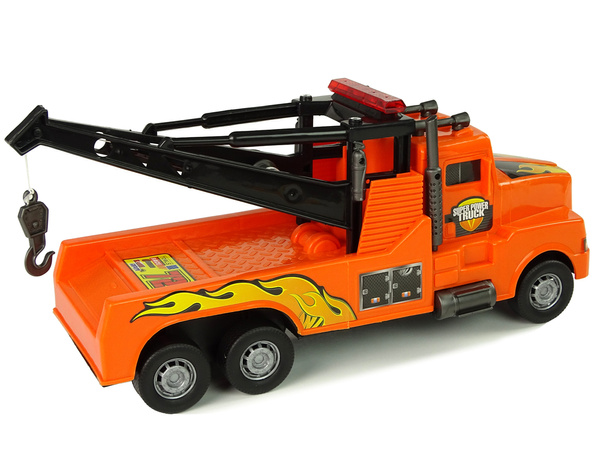 Auto-Abschleppwagen Pannenhilfe 1:10 Seil Orange