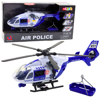Polizeihubschrauber-Hakenbahre-Lichtergeräusche 1:12