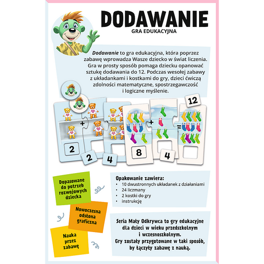 SPIEL - Addition/Kleiner Entdecker Trefl 02805