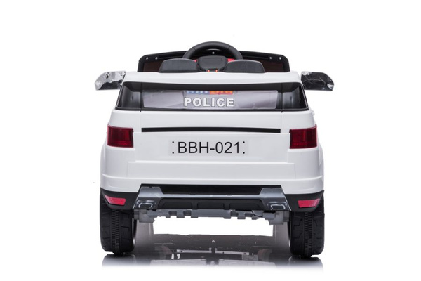 Electric Ride On Car BBH-021 Police White