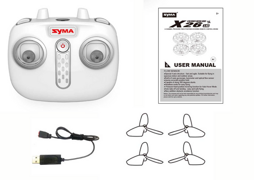 RC-Drohne X26 SYMA Schwarz