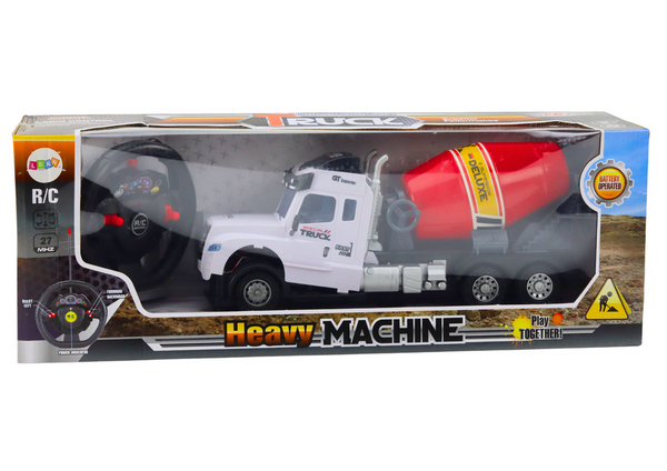 RC Concrete Mixer Truck Remote Control Light and Sound Effects