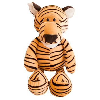 Plüsch Maskottchen Kuscheltier Tiger Gestreift 25cm