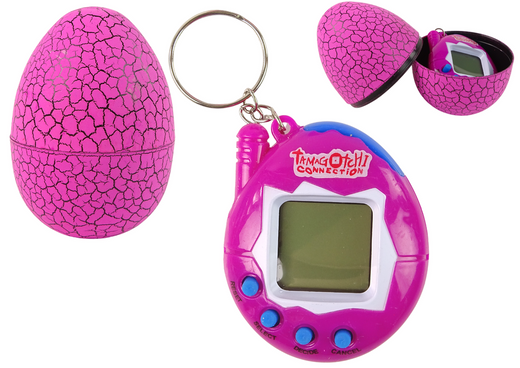 Tamagotchi im Ei Spiel Elektronisches Haustier Lila