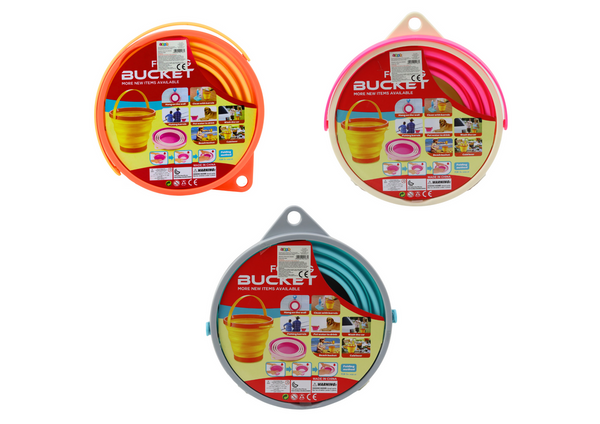 Silicone Bucket Foldable Universal 3 Colors
