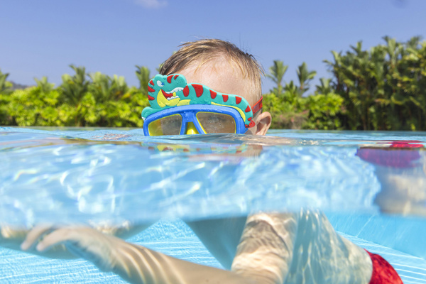 Bestway Dinosaurier-Schwimmbrille 22064