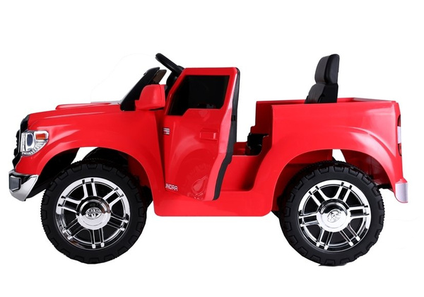Electric Ride-On Car Toyota Tundra Red Painted