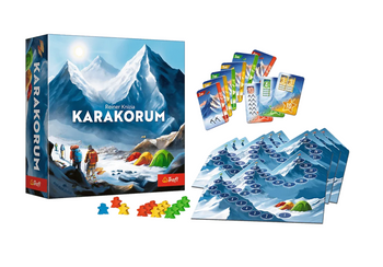 Brettspiel Karakorum Reiner Knizia: König der Berge Trefl 02739