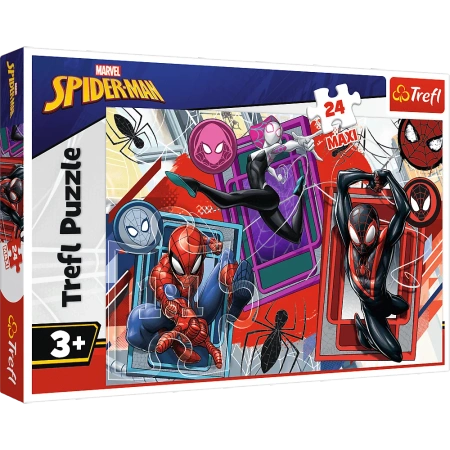 Puzzle 24 Maxi - Spider Senses / Disney Marvel Spiderman Trefl 14366