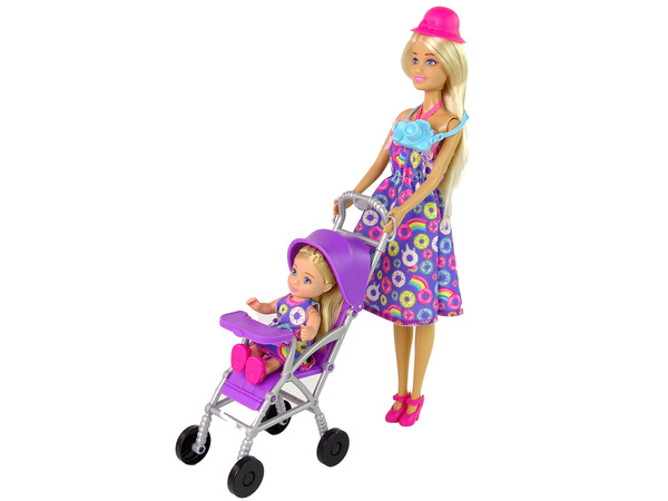 Baby Stroller Doll Set + Accessories
