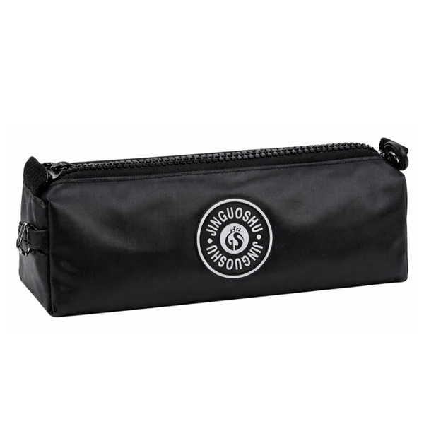 Federmäppchen für die Schule, Organizer, Einzelfach, Schwarz, 21,5 cm