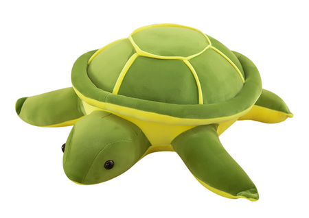 Maskottchen Plüsch Grüne Schildkröte 45 cm