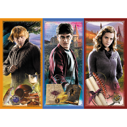 Puzzle - 200 - Harry Potter - W świecie magii i czarów - Trefl 13277