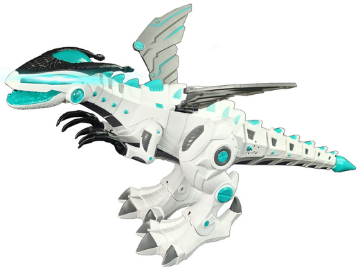 Interaktiver Dinosaurier-Roboter mit Fernbedienung Sound Lichter Musik