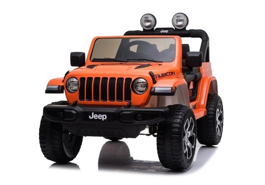 Electric Ride On  Jeep Rubicon 4x4 Orange